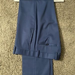 Blue Wool Dress Pants 30X32